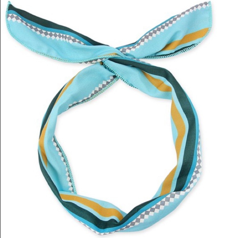 NEVER LOOKED BETTER WIRE SCARF HEADBAND - Picture 2 of 5